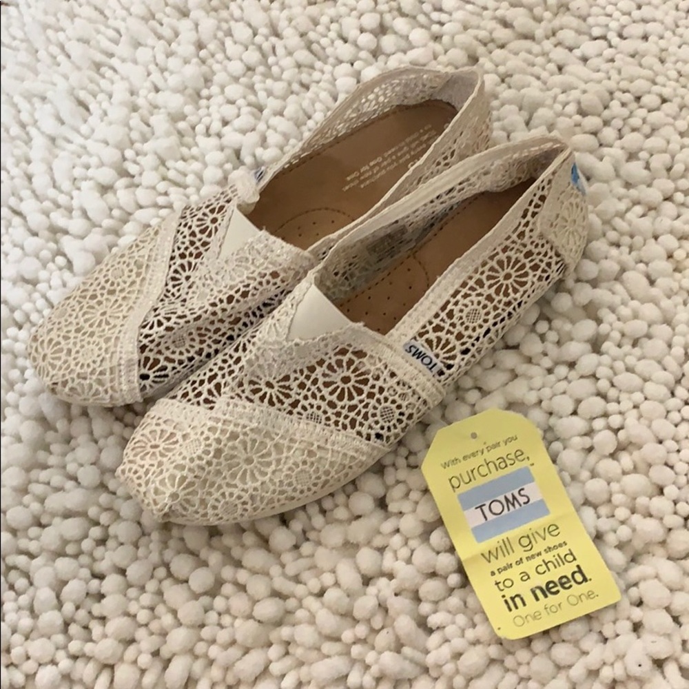 TOMS Natural Morocco Crochet